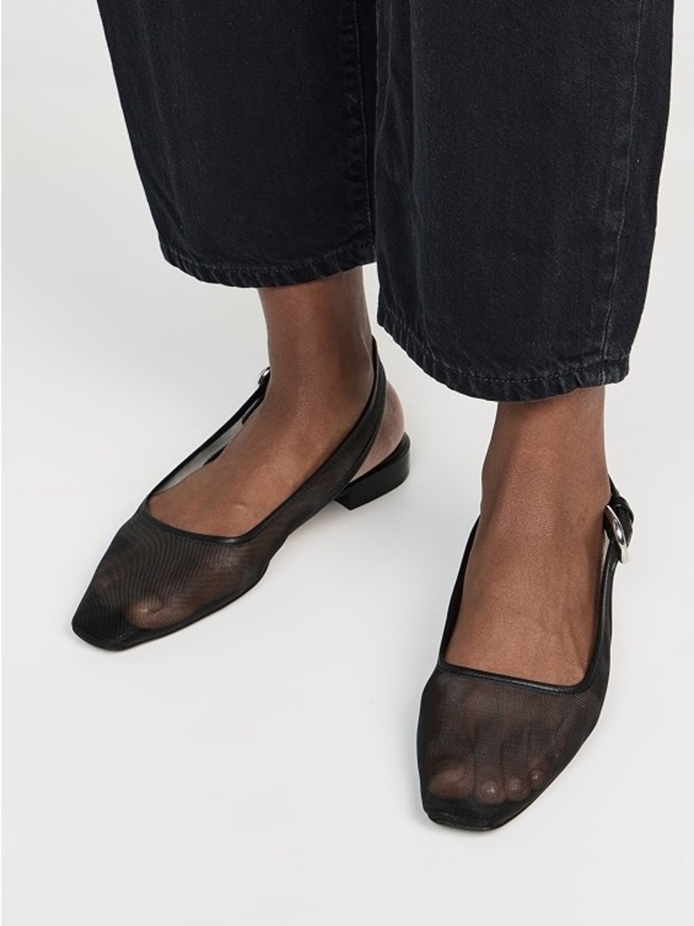 rag & bone Astra Mesh Slingback Flats - Picture 2 of 4